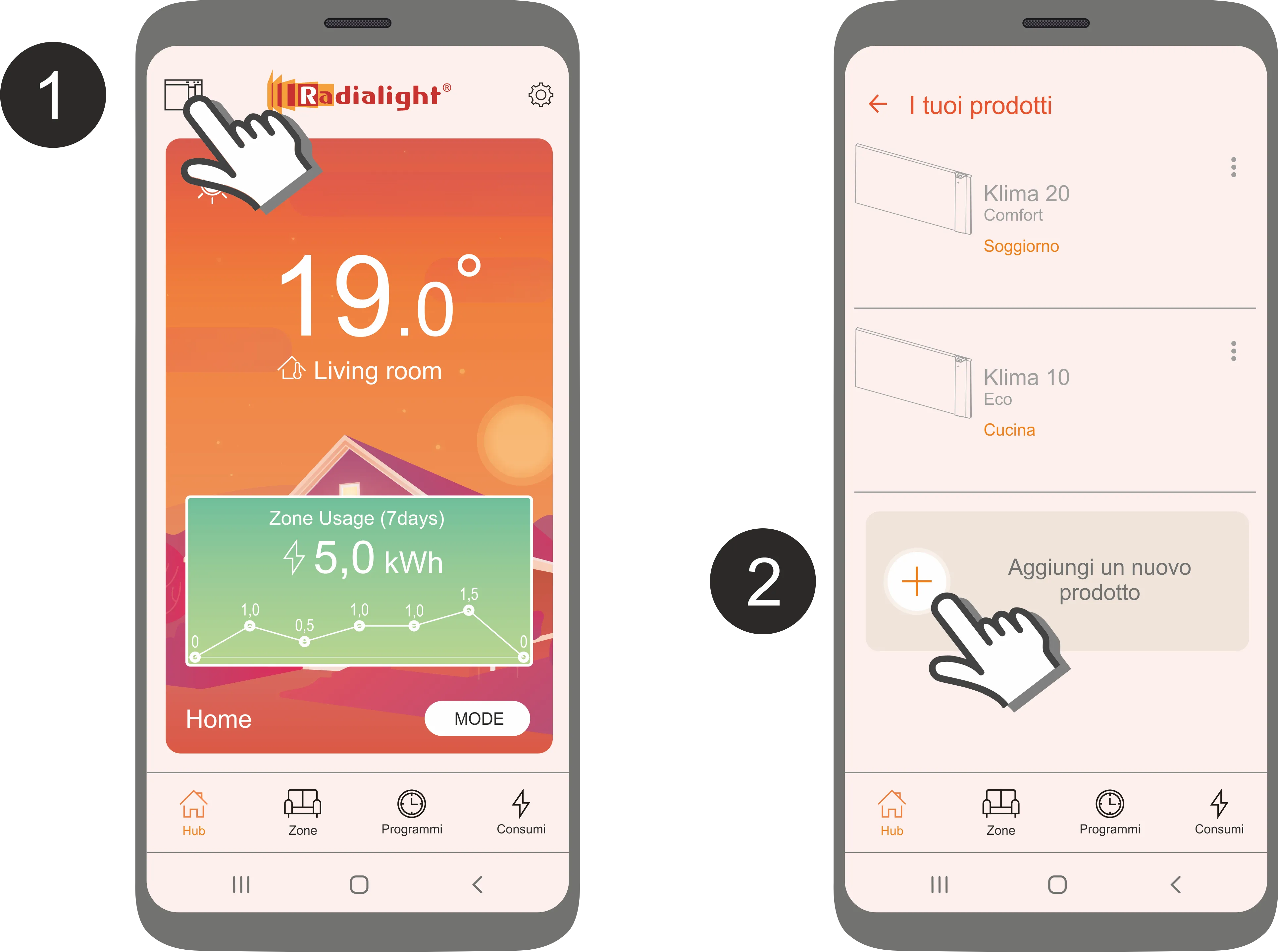 App Aggiungi Nuovo Prodotto