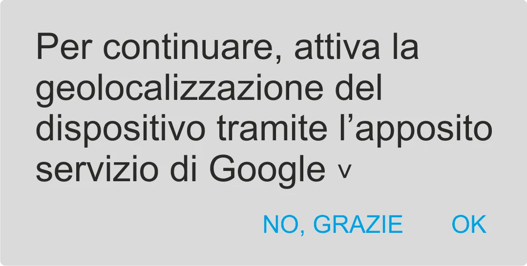 Attivare geolocalizzazione Android