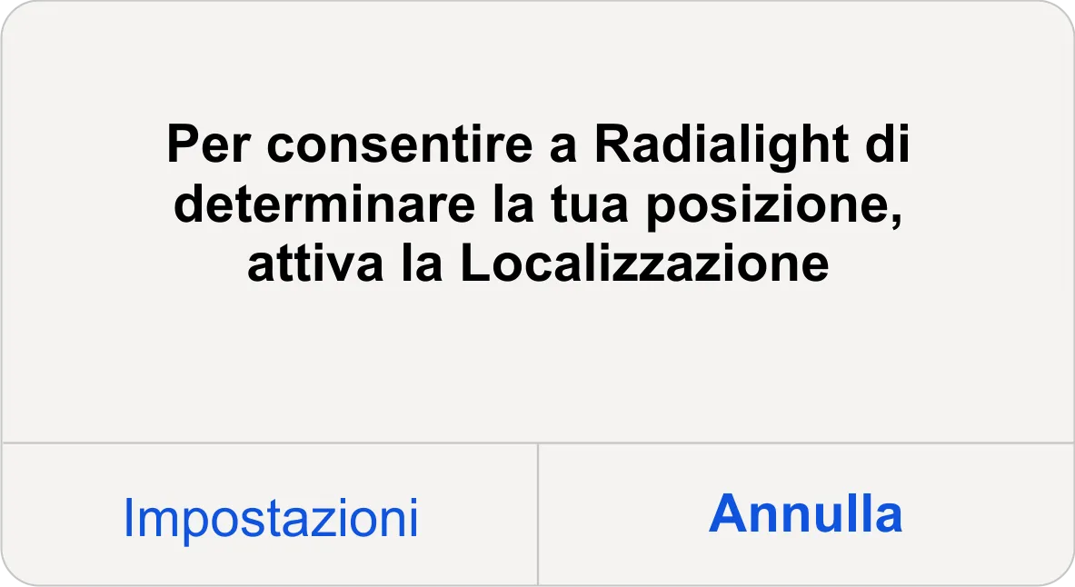 Attivare geolocalizzazione iOS