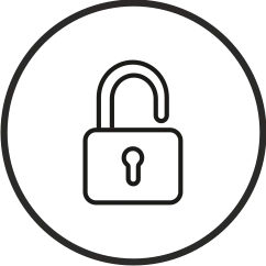 Icona blocco comandi