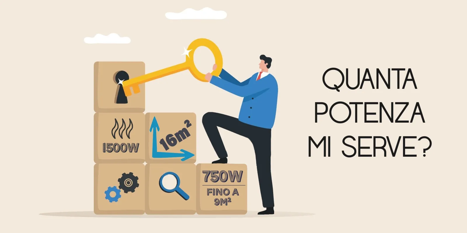 Calcolo dimensionamento riscaldamento Radialight