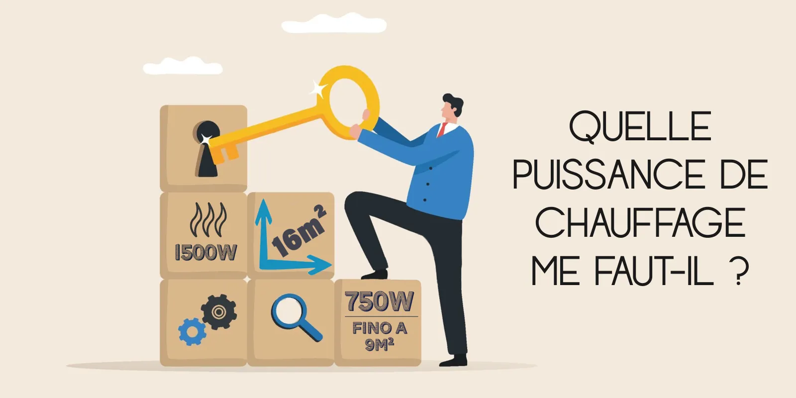 Calcul du dimensionnement du chauffage Radialight