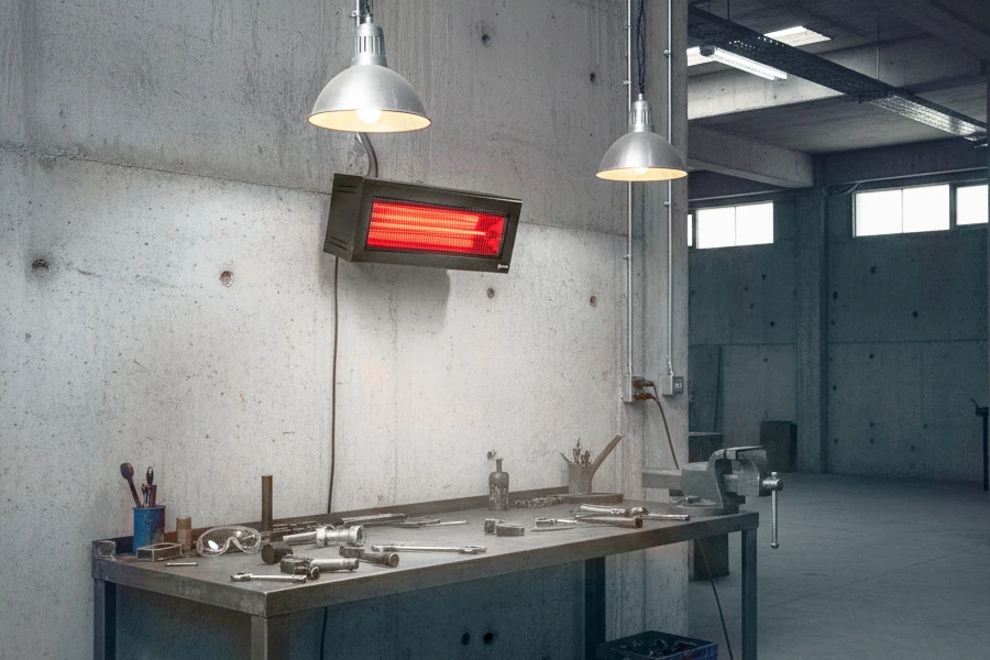 Etna 25 a parete su postazione di lavoro