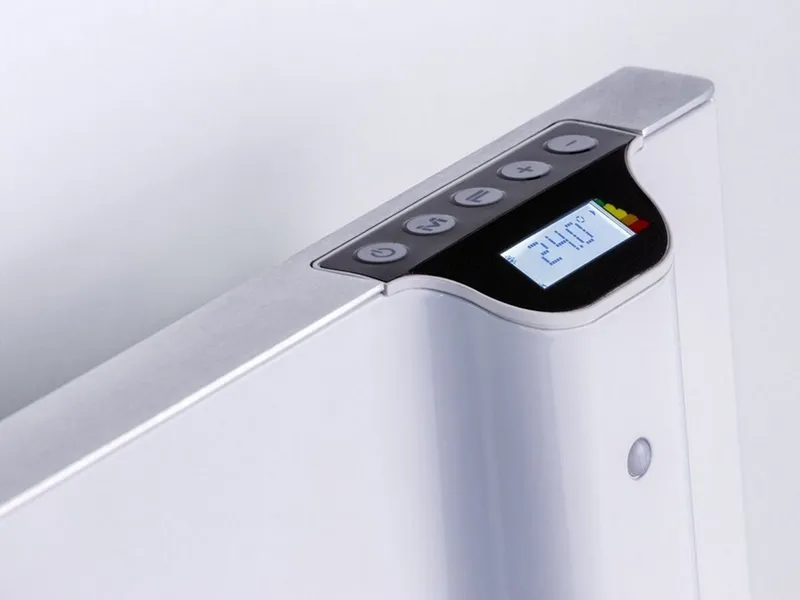 Klima bianco dettaglio zona comandi