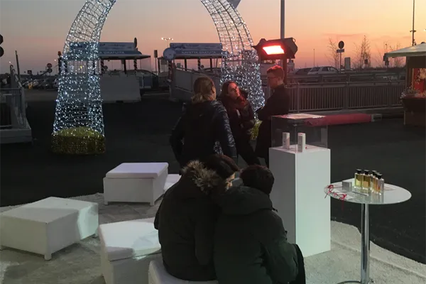 Oasi HT per scaldar spazi esterni di fiere ed eventi