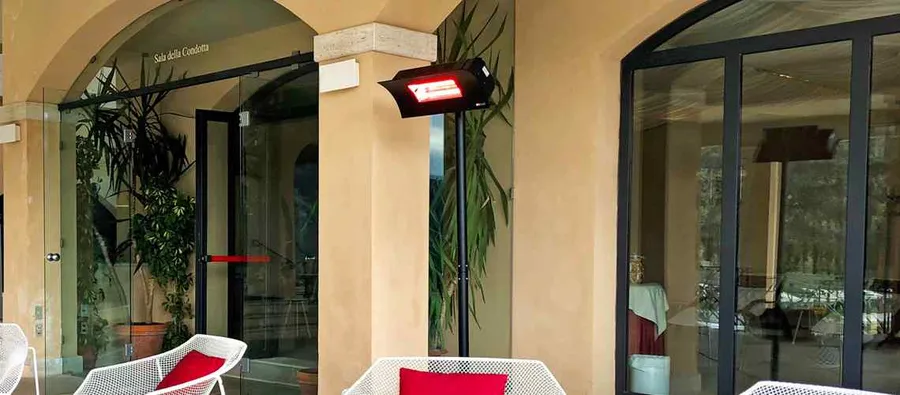 Oasi ht su piantana per l'area relax di un hotel